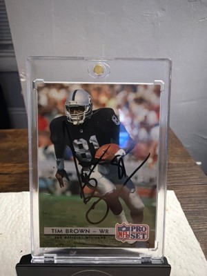 1992 Pro Set #210 Tim Brown