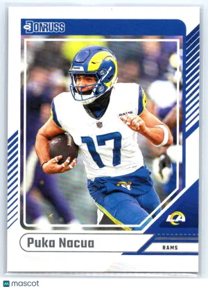 2024 Donruss Puka Nacua #25 Los Angeles Rams