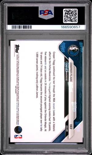 2025 Topps Now Cooper Flagg #193 back