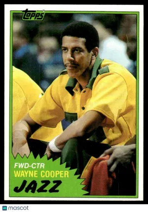 1981 Basketball Wayne Cooper #103