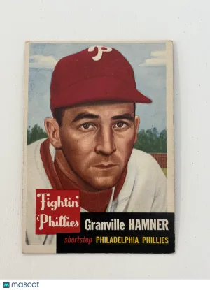 1953 Topps Granville Hamner #146 EX-NM