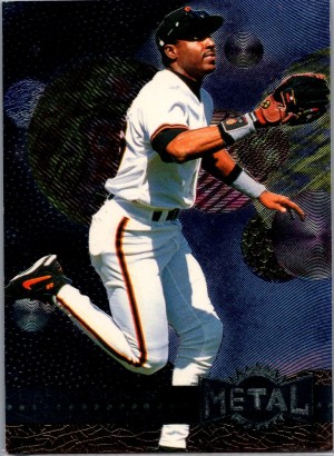 1996 Metal Universe #241 Barry Bonds