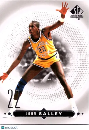 2014 Upper Deck SP Authentic Basketball John Salley #38 Georgia Tech Yellow Jackets Basketball Card