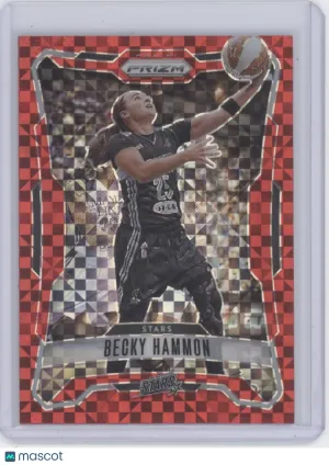 2026 Panini Prizm Becky Hammon #55 Red Power Prizm /75