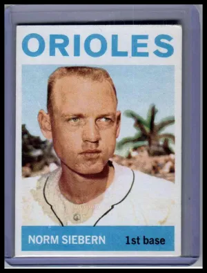 1964 Topps Norm Siebern #145
