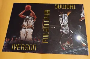 1997 GA Genuine Article Team Mates 2 Tim Thomas Allen Iverson