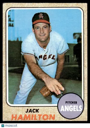 1968 Baseball Card Jack Hamilton #193