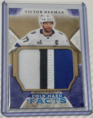 Victor Hedman 2026-27 Artifacts Cold Hard 'Facts [Game Used Patch] /15