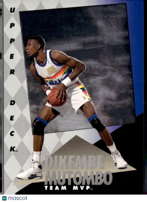 1993 Upper Deck Dikembe Mutombo #7