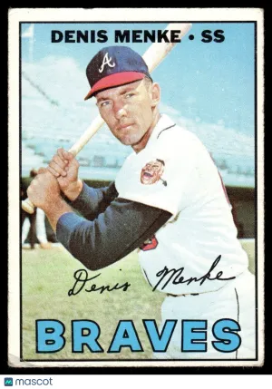 1967 Baseball Card Denis Menke #518