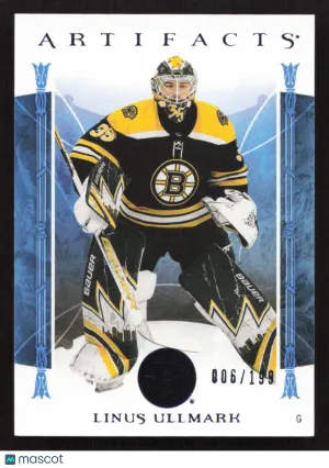 2022-23 Upper Deck Artifacts Linus Ullmark #138 Royal Blue SN
