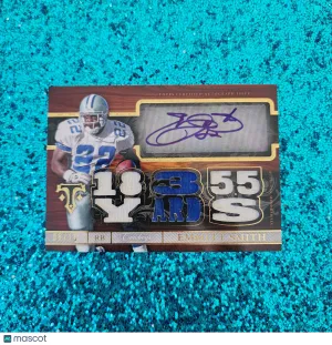 2014 Topps Triple Threads Emmitt Smith #TTAR-ES 09/18 Patch Memorabilia Auto