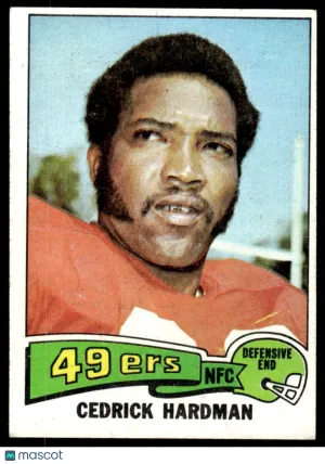 1975 Football Cedrick Hardman #511