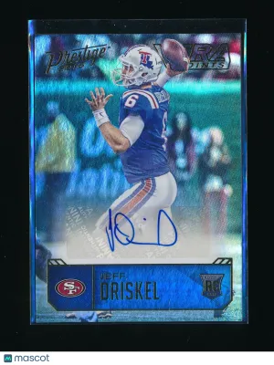 2016 Panini Prestige Jeff Driskel Gold Rookie
