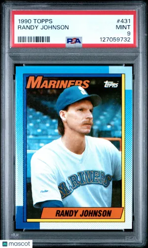 1990 Topps Randy Johnson #431 PSA 9