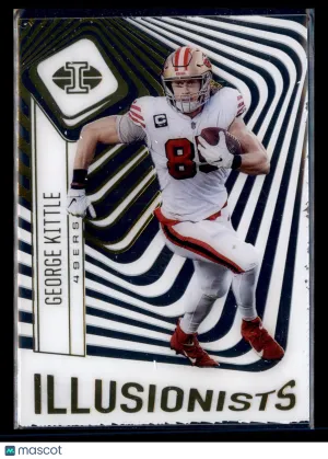 2021 Panini Illusions George Kittle #ILL-5 Illusionists