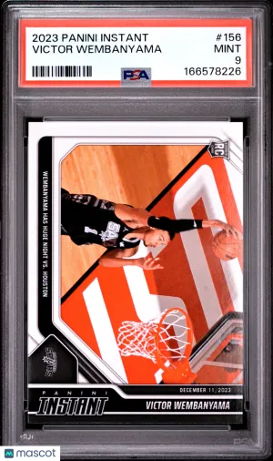 2023 Panini Instant Basketball Victor Wembanyama #156 PSA 9