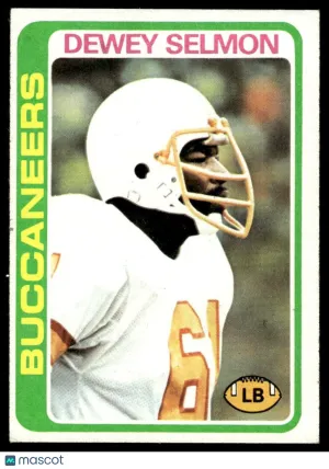 1978 Football Dewey Selmon #106