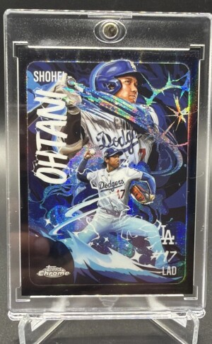 SHOHEI OHTANI 2026 TOPPS CHROME ULTRA VIOLET CASE HIT- SSP- DODGERS