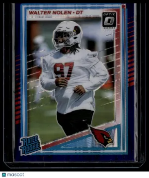 2025 Panini Donruss Optic Walter Nolen #276 Purple Shock Rookie