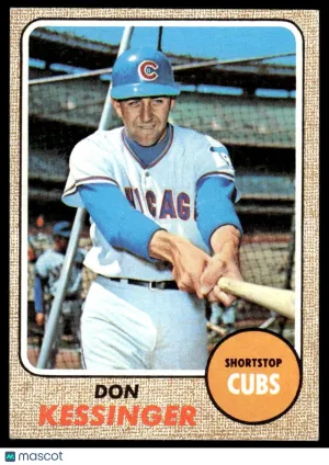 1968 Baseball Card Don Kessinger #159