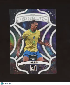 Gabriel 2025 Panini Donruss Road to FIFA World Cup 26 Zero Gravity #21 Brazil