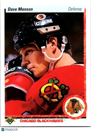 1990 Upper Deck Dave Manson #85