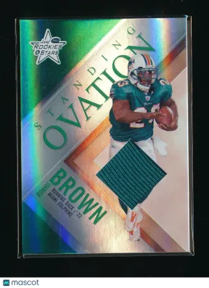 2007 Leaf Rookies & Stars Ronnie Brown Green
