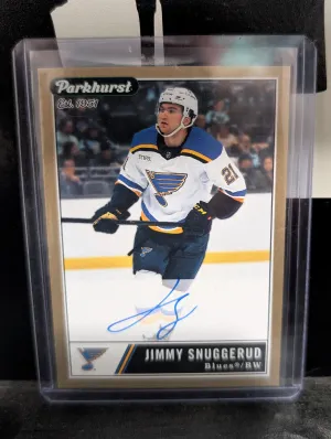2025-26 Parkhurst Champions Est 1951 Rookie AUTO Jimmy Snuggerud