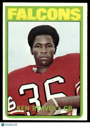 1972 Football Card Ken Reaves #39