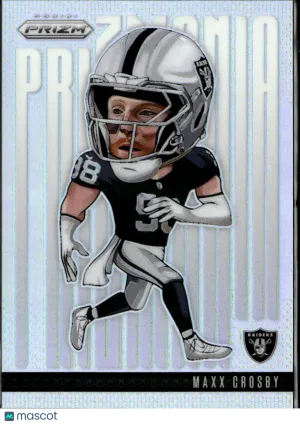 Maxx Crosby 2024 Panini Prizm Prizmania Las Vegas Raiders
