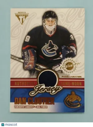 2002-03 Pacific Private Stock Titanium Dan Cloutier #29 Relic Ungraded