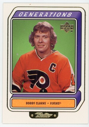 1999-00 Upper Deck Retro Bobby Clarke Generations G2B