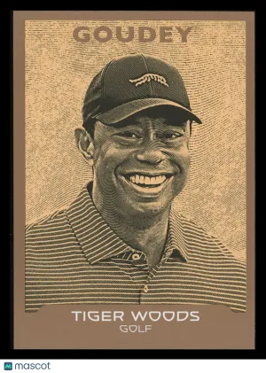 Tiger Woods 2026 Upper Deck Goodwin Champions Goudey #G-10