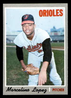 1970 Topps Marcelino Lopez #344