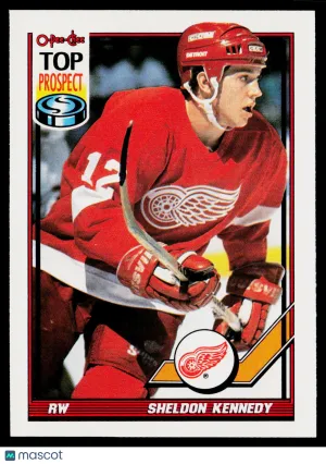 1991 O-Pee-Chee Sheldon Kennedy #317