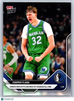2025-26 Topps Now Cooper Flagg #150 [Base] Rookie Base Set