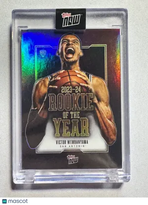 2023 Topps Now Victor Wembanyama #VW-6 RC