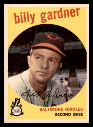 1959Topps Billy Gardner #89