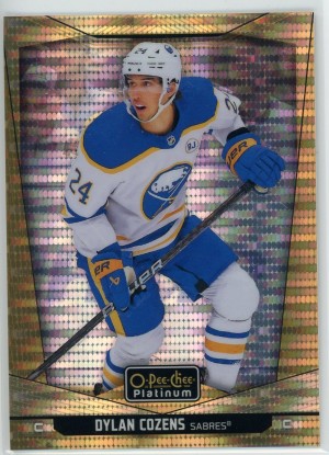 2024-25 O-Pee-Chee Platinum Dylan Cozens Seismic Gold 5/50