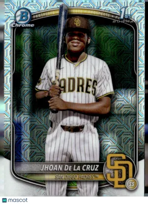 2025 Bowman Chrome Jhoan De La Cruz #BCP-223 Mojo Refractor