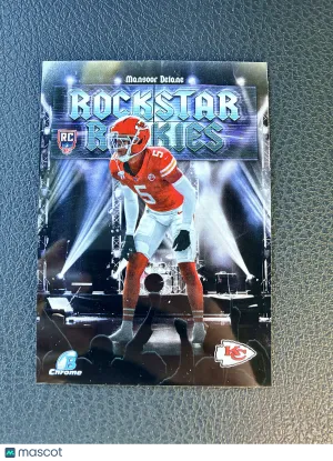 2026 Bowman Football Mansoor Delane #RR-20 Rockstar Rookies RC