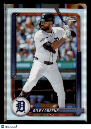 2026 Topps Riley Greene #22 Flagship Collection Chrome (Series Two)