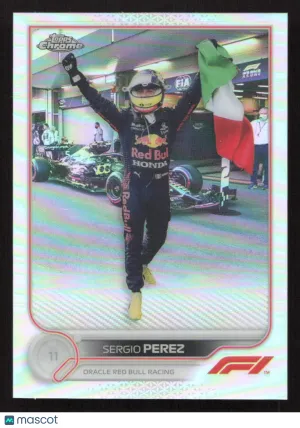 2022 Topps Chrome Formula 1 Sergio Perez #16b