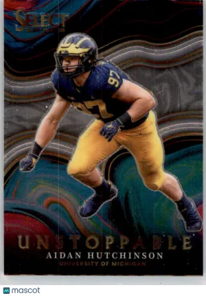 2022 Panini Select Draft Picks #24 Aidan Hutchinson NM-MT Football Card