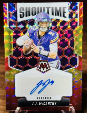 2025 Mosaic - Showtime - JJ McCarthy Auto