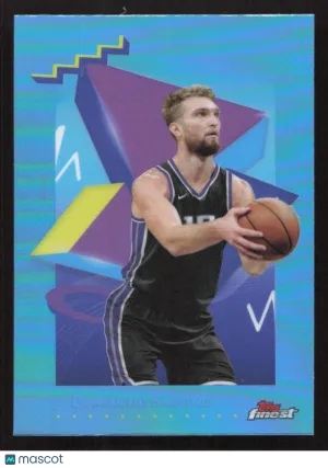 2024-25 Finest Domantas Sabonis #182 Sky Blue Refractor