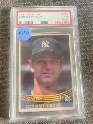 1984 Donruss Don Mattingly