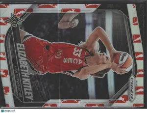 Elizabeth Kitley 2025 Prizm WNBA #41 WNBA Logo DSG Exclusive - Las Vegas Aces