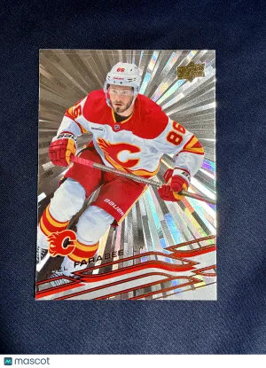 2026-27 Upper Deck Series 1 Joel Farabee #19 Outburst Silver
